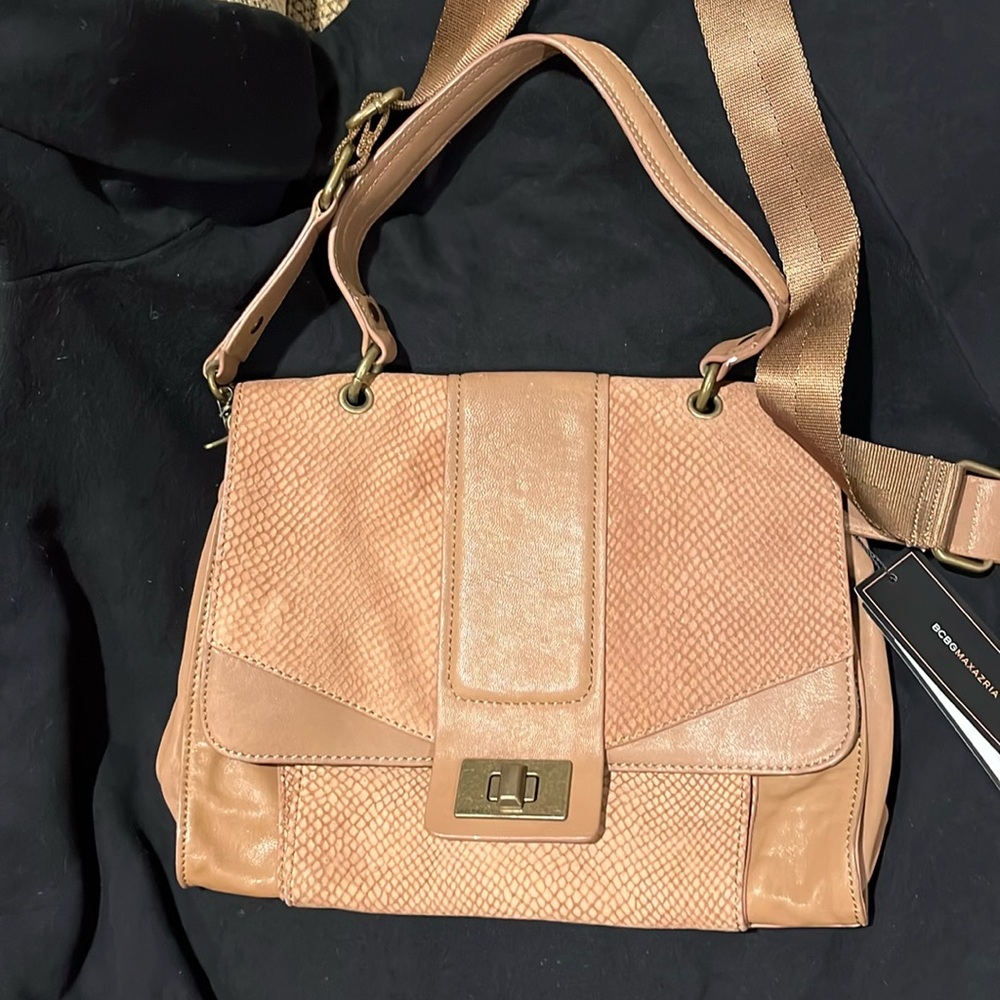 BCBG Maxazaria leather handbag